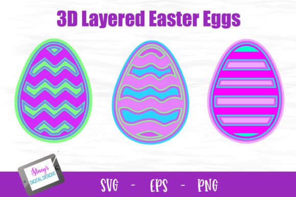 3D Layered Easter Eggs: A Crafts & Graphics Designer’s Review for Brand Marketing