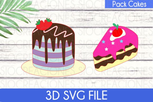 Cakes 3D SVG: A Sweet Touch for Lifestyle Blogging and Visual Content