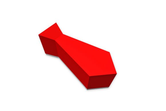 DIY Tie Favor 3D SVG: Shapes for Local Branding