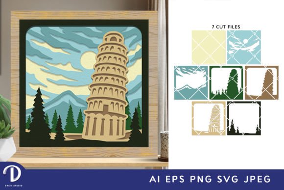 Elegant 3D SVG Shadow Boxes for Local Branding and Packaging
