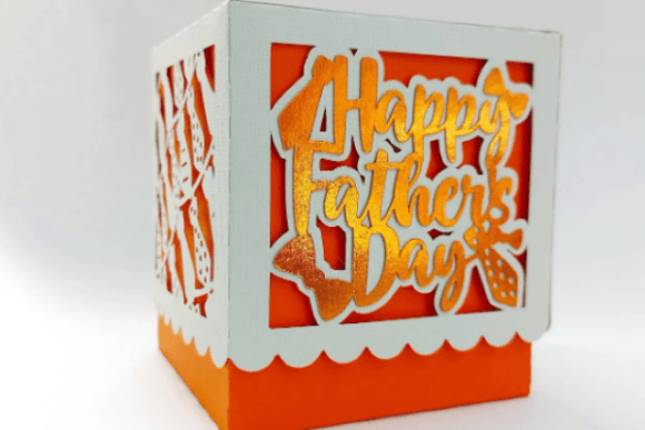 Happy Father’s Day Box: 3D SVG for Local Branding