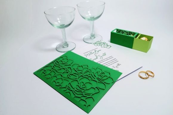 Succulent Wedding 3D SVG Sets: Pocket Envelope Review