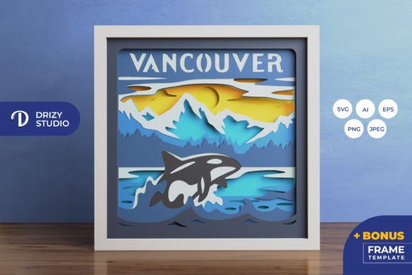 Vancouver 3D Shadow Box Paper Cut Review